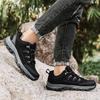 Men‘S Outdoor Hiking Shoes Tourist Trekking Sneakers Mountain Climbing Trail Jogging Shoes Wear-Resistant Trekking Walking