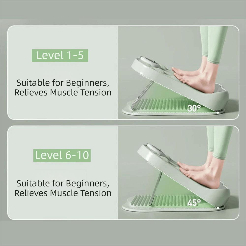 Mit Zähler Beinstrecker Verstellbare Neigung Wadenstrecker Fußstrecker Plantarfasziitis Linderung