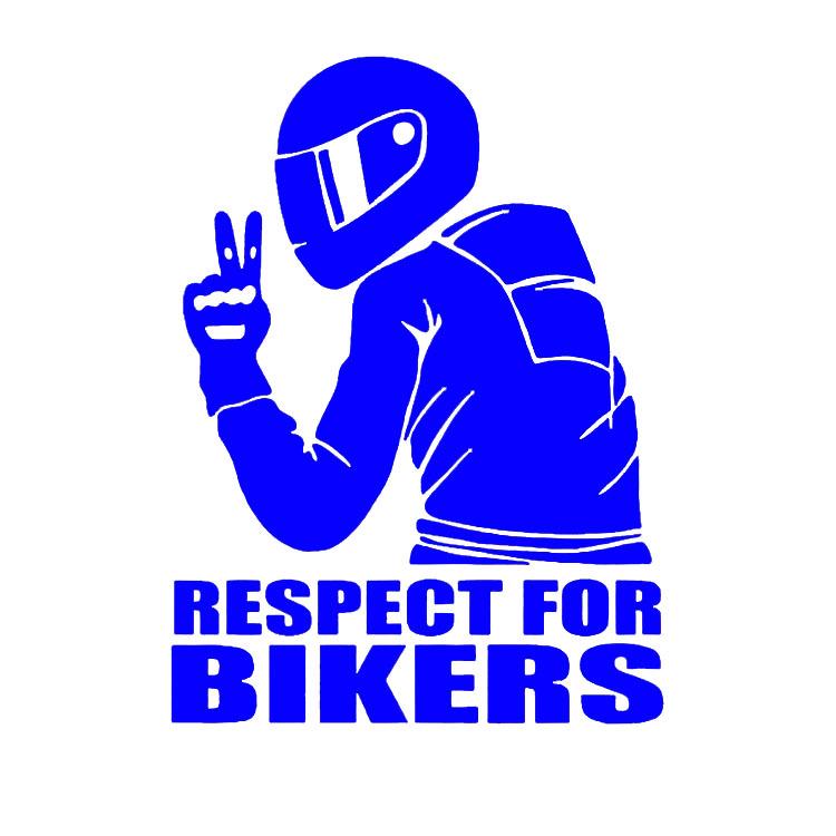 Reflective Motorcycle & Car Stickers - Creative Laser Design for Bikers