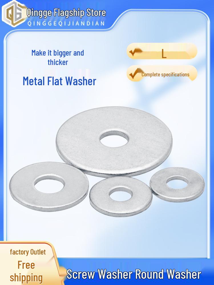 Galvanized Oversized Metal Washers M3-M60