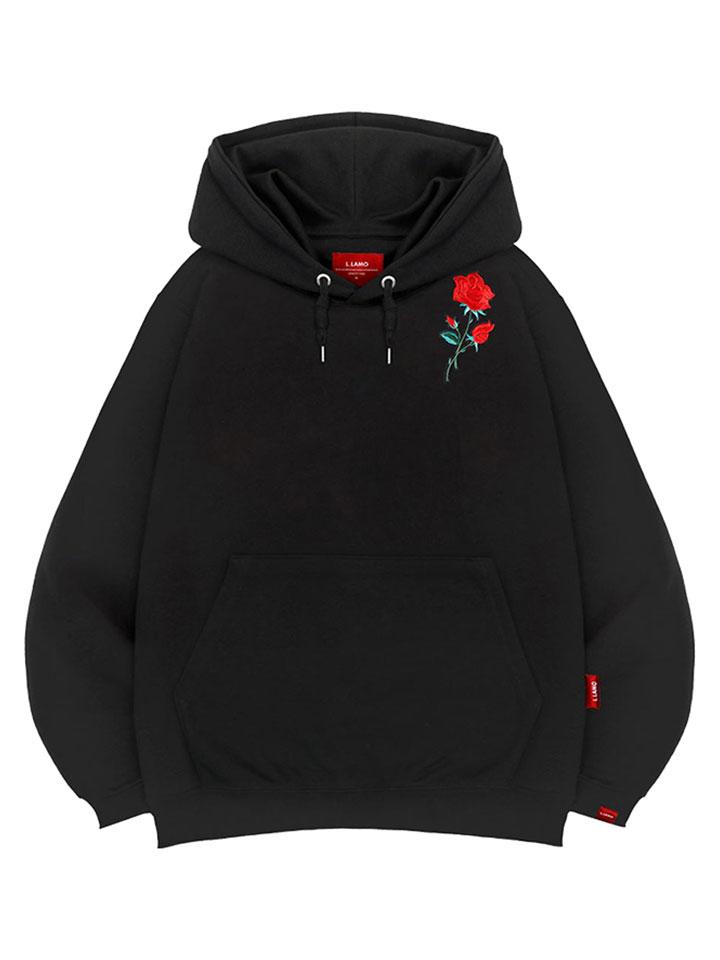 Red Rose Wappen Hoodie Unisex Big Size M~4Xl (Type A)
