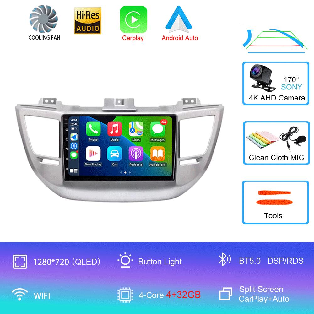 Android 14 Car Radio For Hyundai Tucson 3 2015 - 2018 Player Multimedia Navigation Stereo GPS No 2din 2 din dvd
