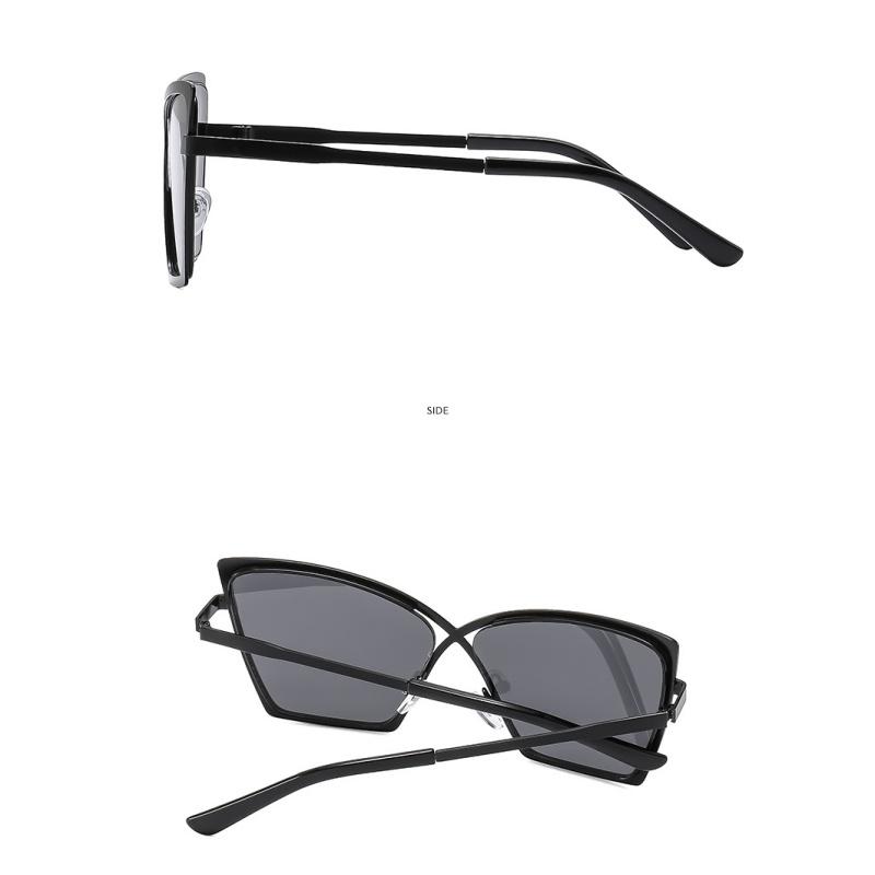 Women's Sunglasses, New Metal Large-frame Sunglasses.