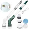Electric Cleaning Brush Waterproof Cleaner Wireless Charging Clean Bathroom Kitchen Cleaning Tools Set