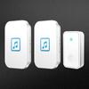 Wireless Battery-Free Self-Powered Doorbell for Home - Waterproof, Long-Distance, Smart Remote Control for Elderly Use