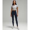Lululemon Wunder Train High Rise Tight With Pockets 28  True Navy