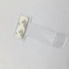 2PCS Transparent Car Parking Ticket And Receipt Card Holder Clip Universal Vehicle Windscreen Sticker Plastic Car Accessories