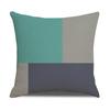 Nuova Copricuscino Decorativo Nordic Moderno Semplice in Lino Copricuscino per Divano con Motivo Geometrico