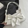 Small Crossbody Bags for Women Pu Leather Shoulder Purses Crossbody Bag Lightweight Bowknot Hoboes Bags Envelope Bags