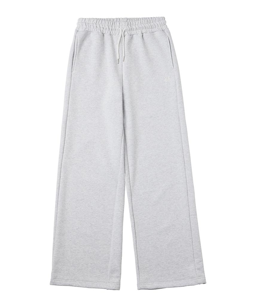 DANGLEDROP Dgdp Legline Wide Sweatpants White Melange
