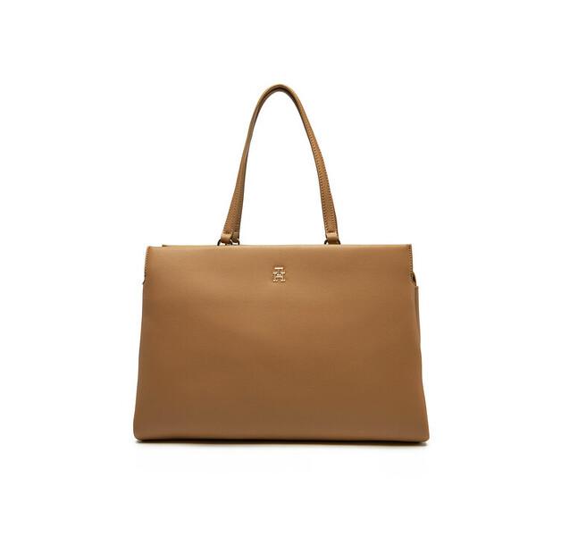 Bag Tommy Hilfiger Tommy Hilfiger Th Legacy Tote AW0AW17197 Brown