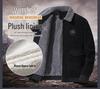 Men's 2025 Corduroy Lamb Wool Coat - Velvet Lined Cotton Winter Jacket