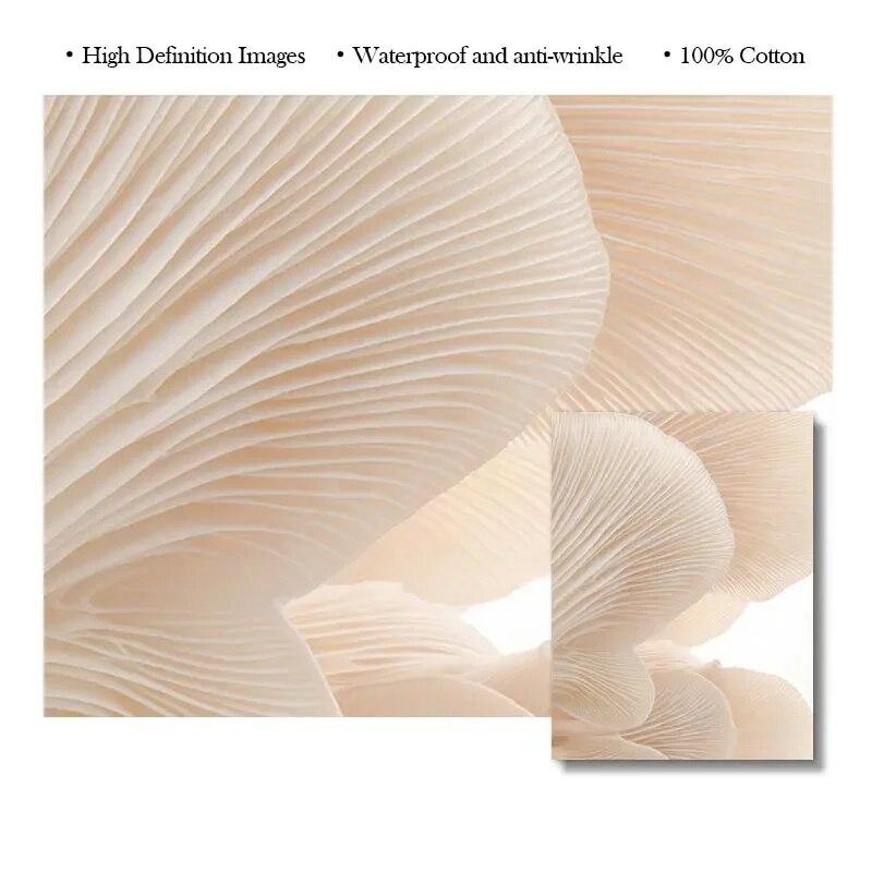 Nordic Beige Flower Grass Canvas Painting Landscape Picture Minimalist Wall Art Poster Scenery Print Modern for Home Room Decor