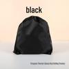 Colorful Polyester Handheld and Shoulder Strap Drawstring Bag for Storage and Sports