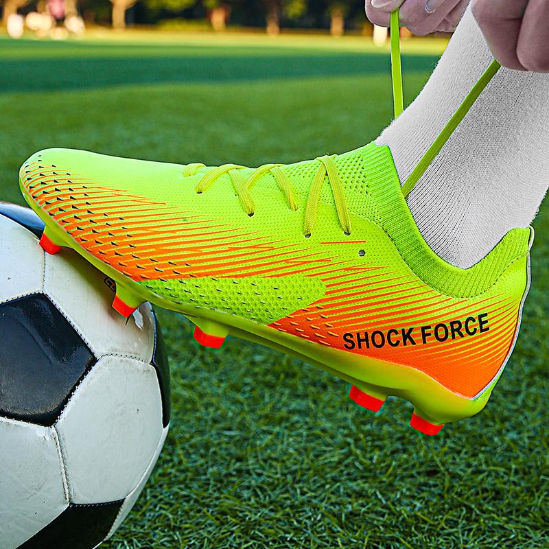 Männer Fußball Schuhe Kinder Fußball Stiefel Frauen Professionelle Fußball Stollen Rutschfeste Chaussure Fußball FG Outdoor Fußball Schuhe