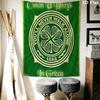Celtic Football Club Wall Hanging Printed Fabric Blanket Decorative Tapestries for Bedroom Living Room Home Decor
