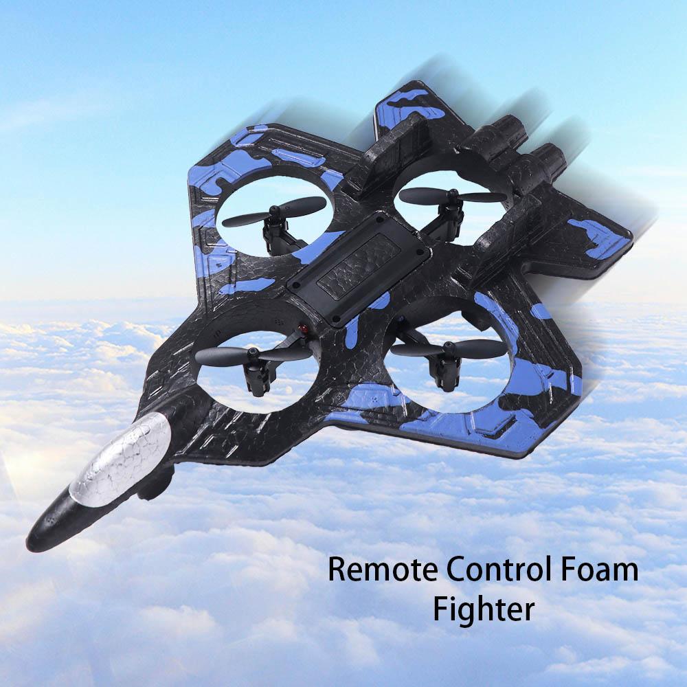 EPP Foam Remote Control Foam Fighter Rechargeable RC Hobby Jet Plane  Home Decor