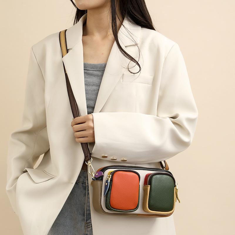 Single-shoulder Versatile Women's Bag Spring and Summer Bag Leather Small Bag, Crossbody Bag