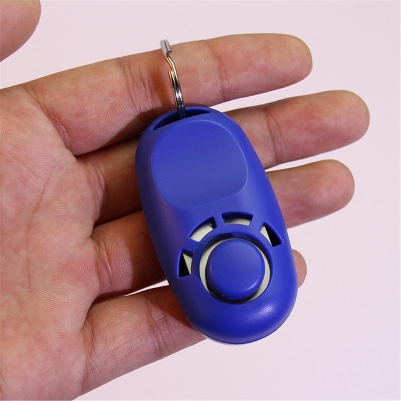 Dogs Training Clickers Plastic Pet Dogs Trainer Tool Stretch Help Wrist Rope Sound Keychains Dogs Training Clickers