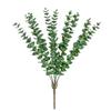 Green Series Artificial Eucalyptus Leaves and Flowers for Landscaping