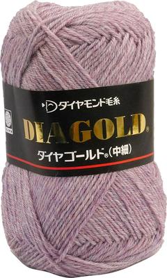 Diamond Yarn Diamond Yarn Diamond Gold Mittelfein Lila Serie 50g 200m 10er Knäuel Set Col.177 Ca.