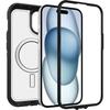Coque pour iphone - otterbox - defender xt - transparent/noir - protection renforcée - compatibilité magsafe