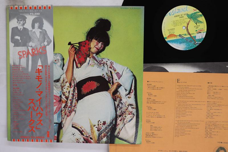 

LP Record SPARKS Kimono My House ILS80058 ISLAND 1974 Japan Obi Rock Used