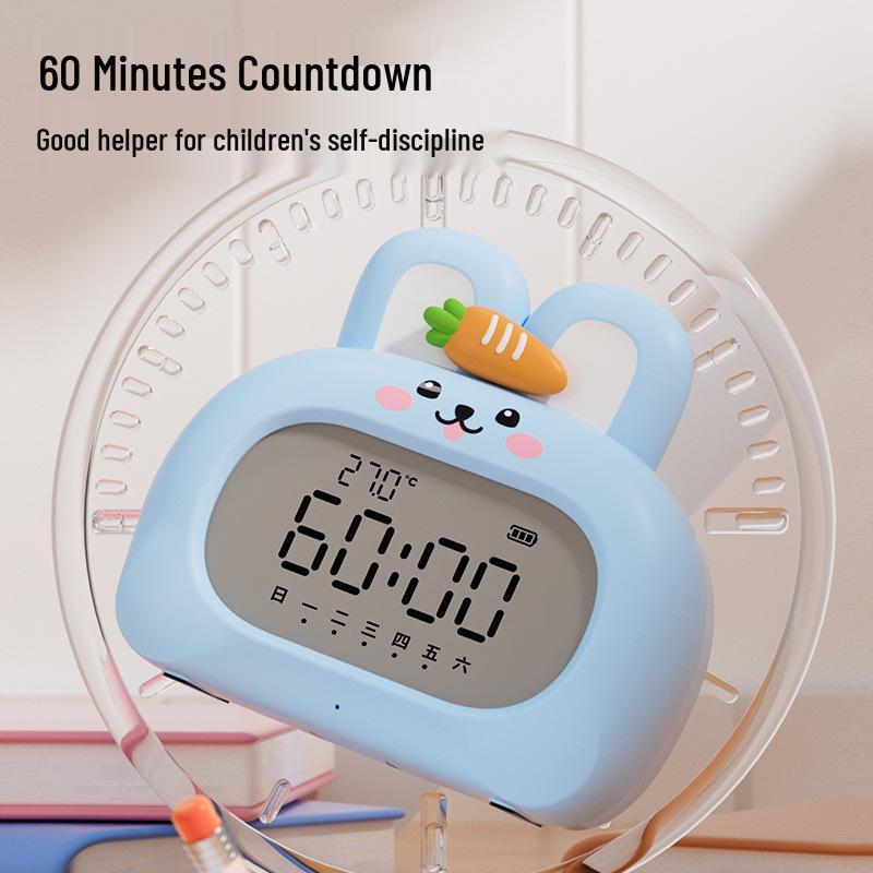 Smart Alarm Clock 2026: Rechargeable Voice-Activated Wake-Up Tool for Students