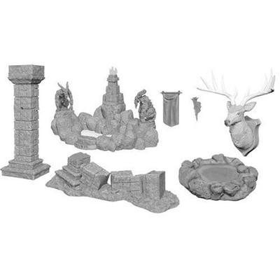 WizKids Deep Cuts Μη βαμμένα Μινιατούρες Πισίνες & Κολώνες