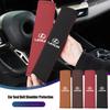 Car Seat Belt Cushion Safety Belt Leather Shoulder Protector Pad For F SPORT ES RX NX LS UX LM LX GX LC RZ IS CT GS RC HS