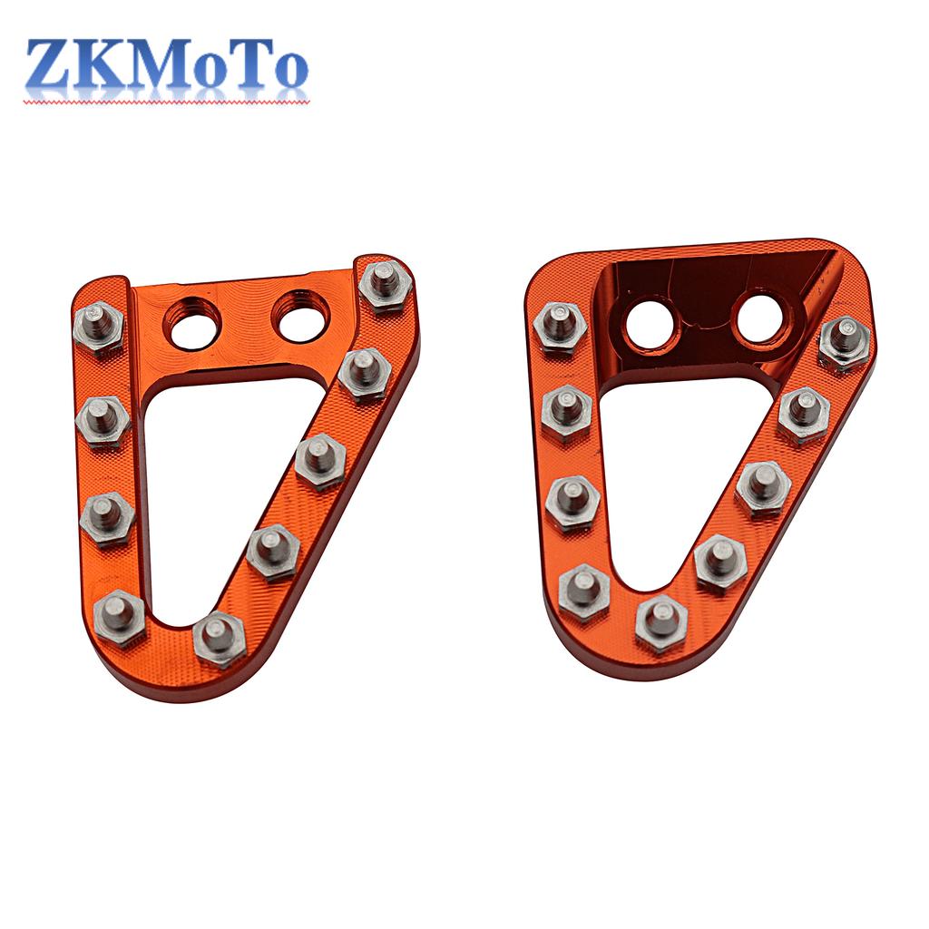 CNC Rear Brake Pedal Step Plate Tip For KTM SX SXF EXC EXCF XC XCF XCW XCFW TC TE 2008 2009 2010 2011 2012 2013 2014 2015 2016