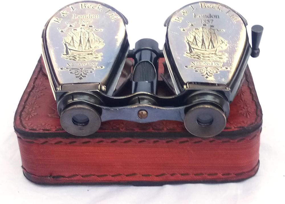 Antikes Messing Fernglas Maritim Vintage Geschenk Nautisches Monokular Teleskop Geschenke