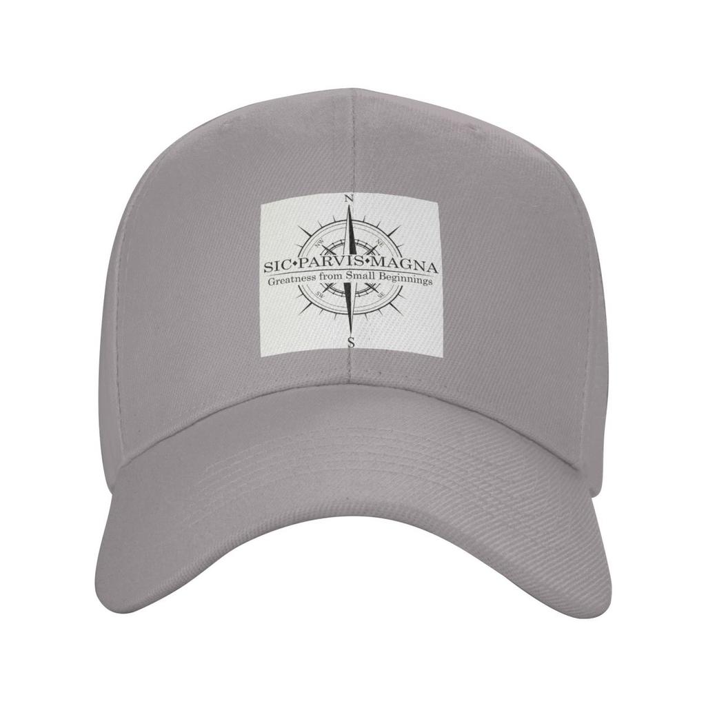 Sic Parvis Magna 4 Mit Kompass Kappe Mode Lässig Baseballkappen Verstellbarer Hut Hip Hop Sommer Unisex Baseballkappen