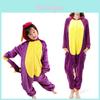 Cozy Purple Dragon Unisex Adult Animal Onesie Pajamas For Ultimate Comfort