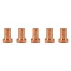 KERUE Extended Air Plasma Cutting Nozzle Electrode Consumables Fits and PT-31 (150 Pcs) CUT-40, CUT-50D, CT-312