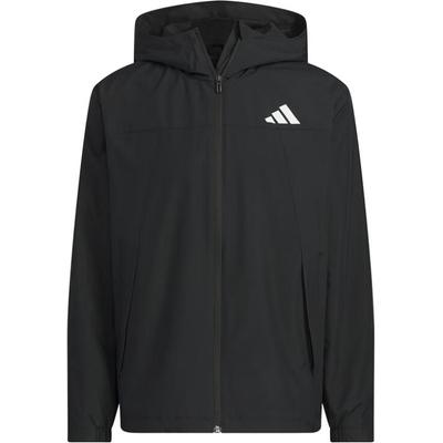 SS25 Fashion Versatile Hooded Jacket Unisex Jacket Black KA9309