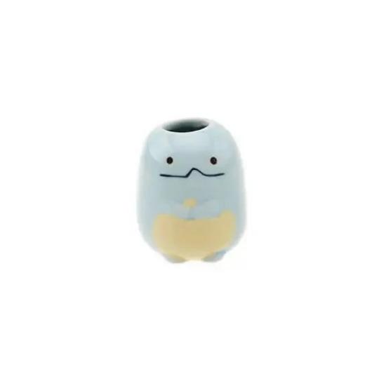 Ceramics Multi-Function Mini Cute Toothbrush Holder Creative Home Bathroom Storage Stand Makeup Pen Holder Ornament Decoration