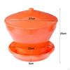 Automatic Chicken Bird Feeder, Farm Feeding Bucket, Detachable Bowl, Livestock Breeding