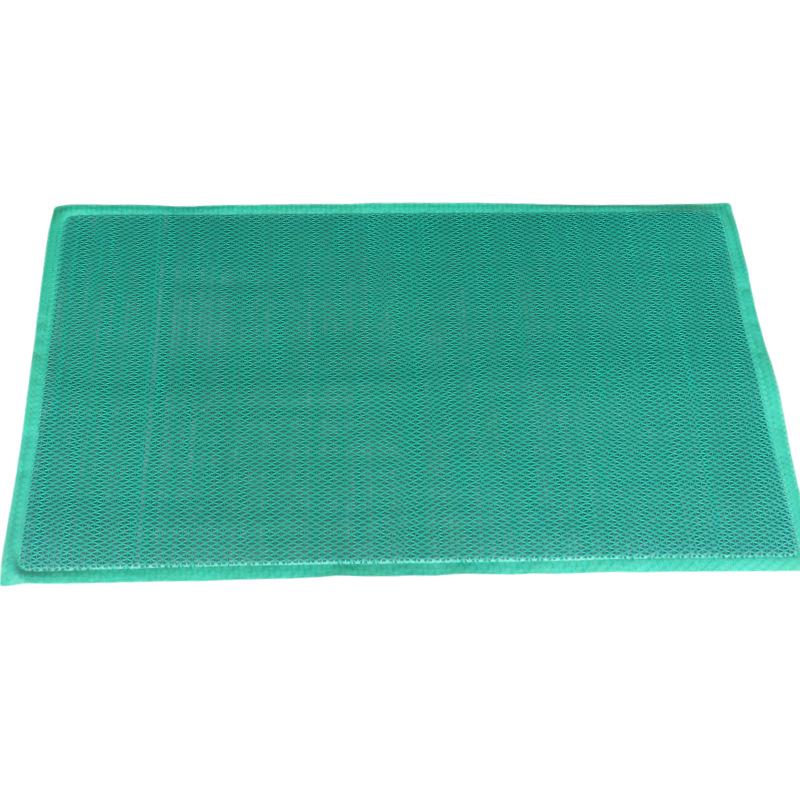 Protiskluzová voděodolná koupelnová vstupní rohožka - Zesílené PVC, Dutý design