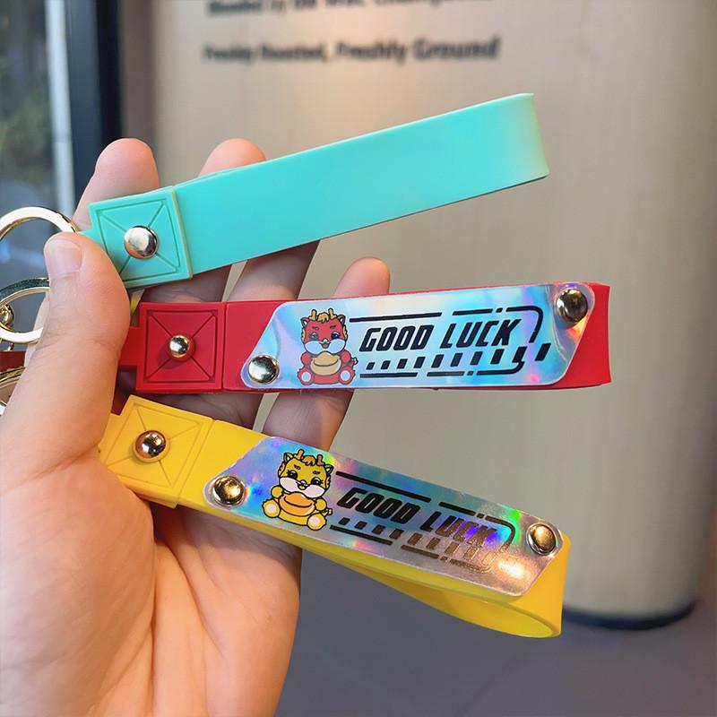 Adorable Resin Cartoon Dragon Keychain Cute Bag Pendant For Couples