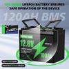 Batterie Ioni di Litio LiFePO4 12V 100AH Germania Magazzino UE BMS 100A Adatte per Campeggio, Camper, Sistema di Energia Solare per la Casa