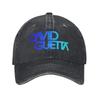 David Guetta Saturated Sky Logo Lässige Baseballkappe Für Paare Damen Sommer Outdoor Sport Trucker-Mütze Sonnenschutz Baseballkappen