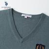 U.S. Polo Assn. Herren Business Casual Strickweste aus reiner Wolle