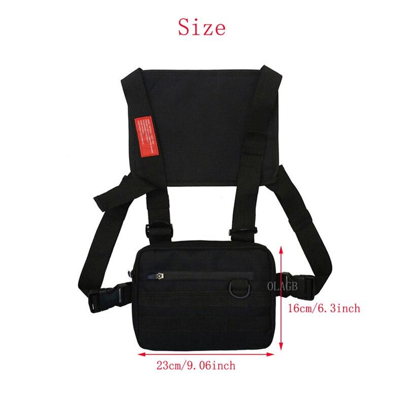 Buy Chest Rig HipHop Men Bag Casual Function Outdoor Style Chest Bag