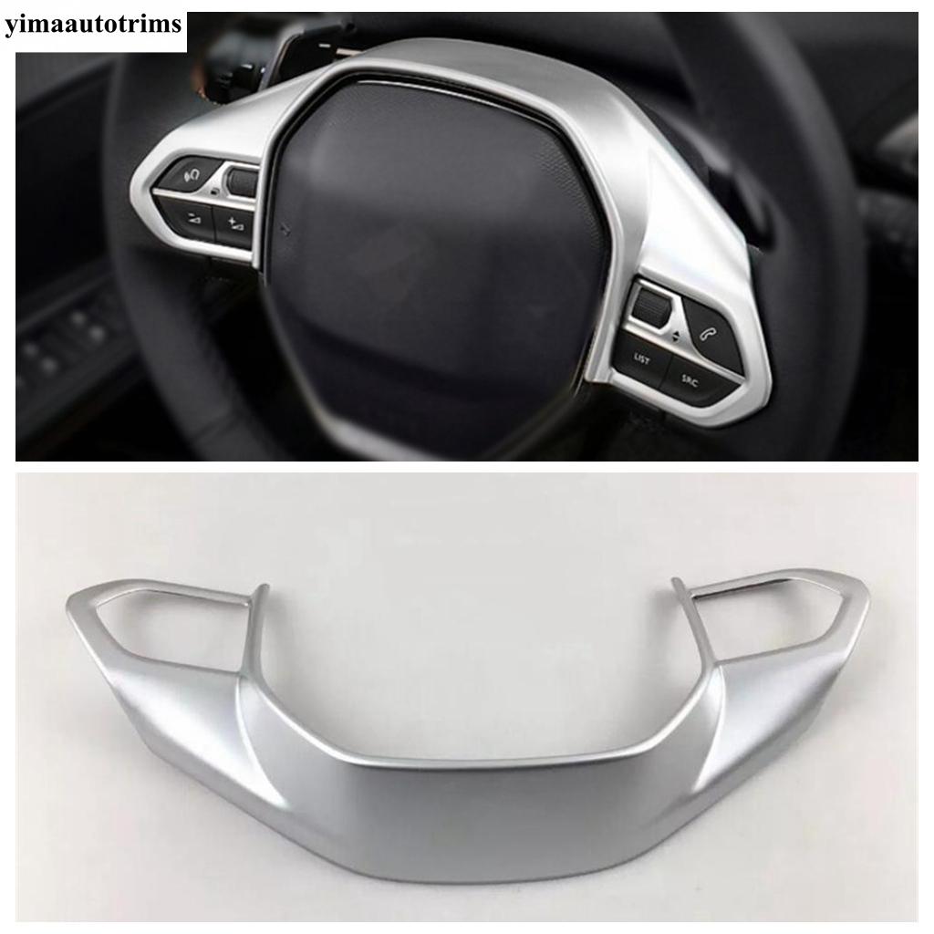 

Steering Wheel Button Frame Decoration Cover Trim For Peugeot 5008 5008GT 2017 - Matte / Carbon Fiber Interior Accessories Matte