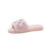 Fashion 2025 New Fluffy Casual Women's Slippers Luxury Designer Woman Shoes Autumn Winter Elegant Fashion Footwear Indoor Fur Slides