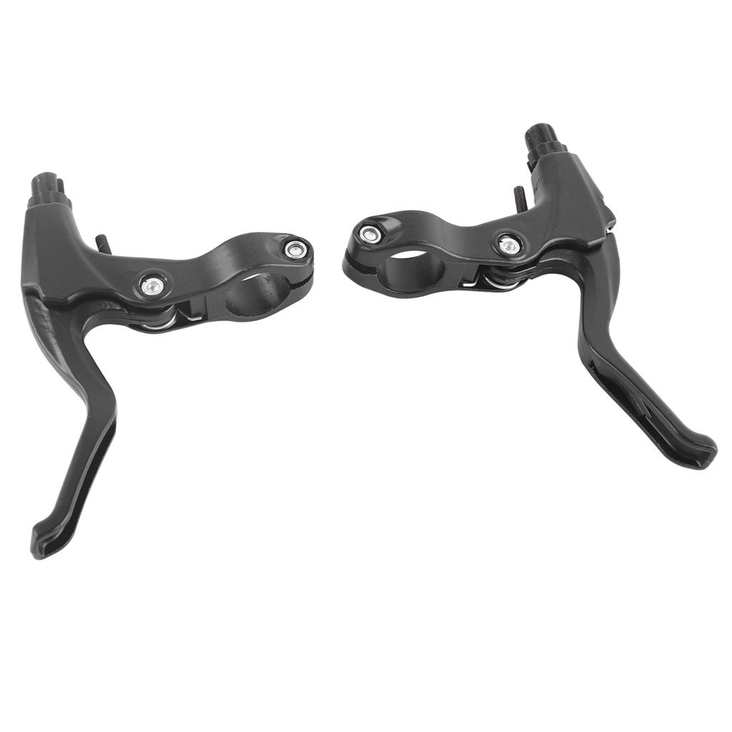 A Pair of Lightweight All Aluminum Alloy Wear Resistant Black Bicycle Brake Lever Handle Bike Cycling Equipment
