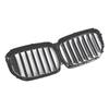 Gloss Black Front Bumper Grille Grill Fit BMW G05 LCI X5 2024+ Single Line