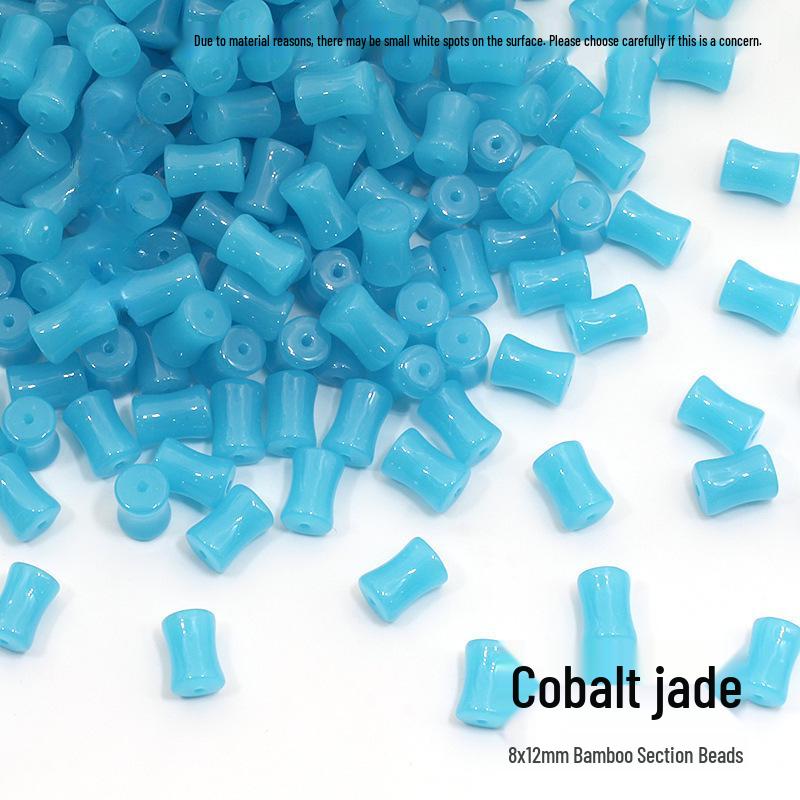 Ручная работа, бамбуковые стеклянные бусины для браслетов, ожерелий и шпилек - 20 бусин, каждая по 12 мм