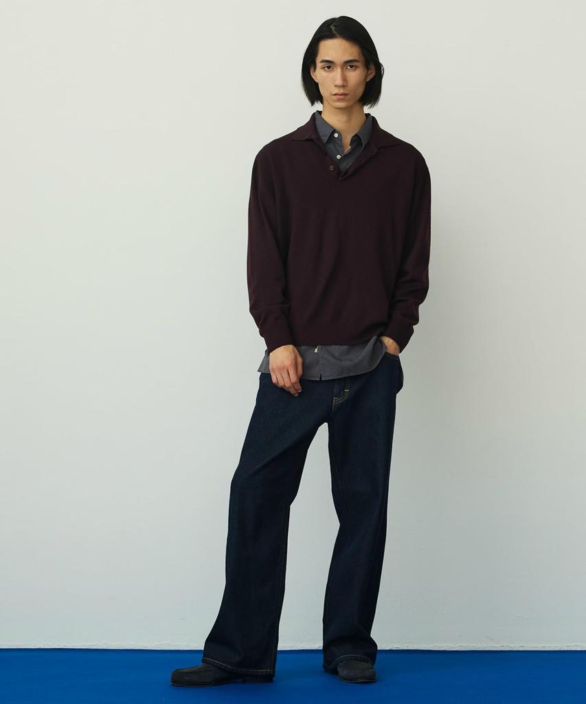 Lee Wide Straight Denim One Men's Pants, Wash/Rinse